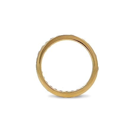 14K Yellow Gold Estate Channel Set Eternity Band w/29Diams=1.16apx VS-SI H-I Size5.75 1.7dwt 