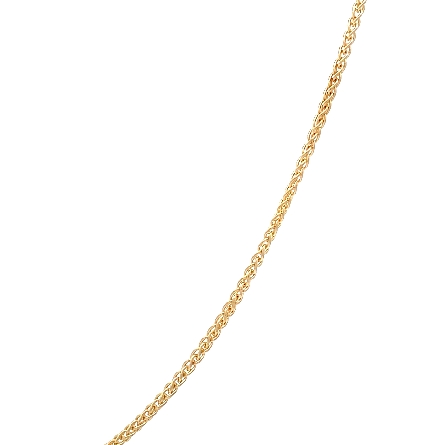14K Yellow Gold Estate 18inch Wheat Chain 3.3dwt