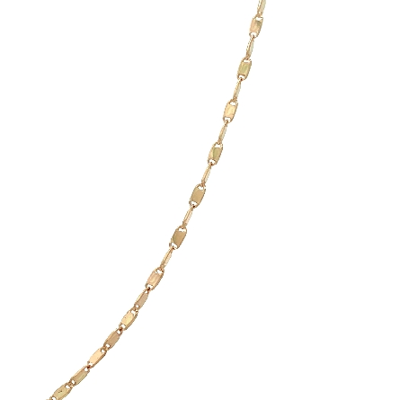 14K Rose Gold Estate 18inch Sparkle Chain 2.3dwt