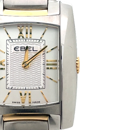 Stainless Steel Two Tone Estate Ebel Brasilia Watch w/Roman Numeral Dial