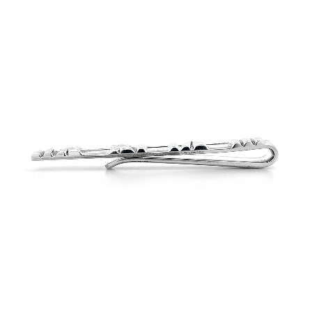 Sterling Silver Estate Tiffany and Co Atlas Tie Clip 5.7dwt