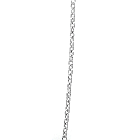 14K White Gold Adjustable 16-18inch Diamonds by the Yard Necklace w/5Diams=1.97ctw I1 H-I Laser Drilled