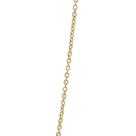 14K Yellow Gold Adjustable 16-18inch Pear Halo Necklace w/1 Pear Diamond=1.00ct SI1 I and Diams=.16ctw SI2 G-H #RMT1224YB