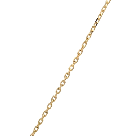14K Yellow Gold Adjustable 16-18inch Graduating Pear Shaped Necklace w/Diams=.55ctw VS-SI G-H #PN323D