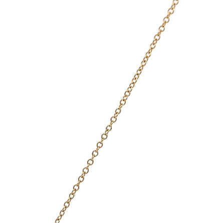 14K Yellow Gold Adjustable 16-18inch Double Circle Necklace w/Baguette Diams= .24ctw and Round Diams=.54ctw VS-SI G-H #PP1245D