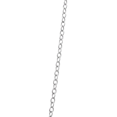 Sterling Silver Diamond Initial S Pendant on 14-16inch Adjustable Chain #SSD130-S