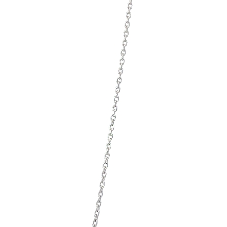 14K White Gold 16-18inch Adjustable Teardrop Pendant w/Rubies=.21ctw and Diams=.20ctw VS-SI G-H #PP970DR
