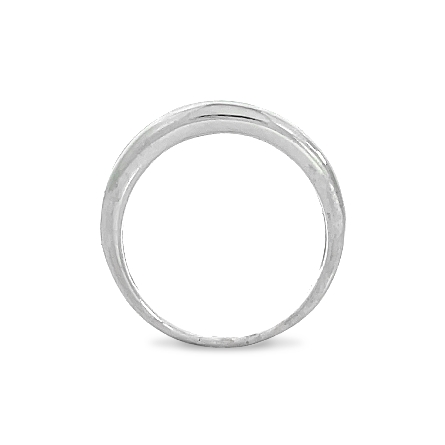 14K White Gold Estate Channel Set Band w/25 Baguette Diamonds=.50apx VS2-SI1 I Size6.25 1.9dwt