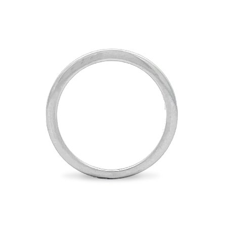 Platinum Estate Tiffany and Co Channel Set Band w/15Diams=.25apx VS F Size6 2.7dwt