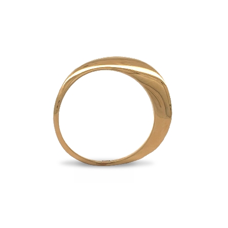 18K Yellow and White Gold Estate Wave Ring w/30Diams=0.30apx VS G-H Size 9.5 4.0dwt