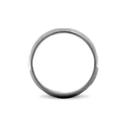 Titanium and 14K Rose Gold Estate David Yurman Logo Band Size11 4.5dwt