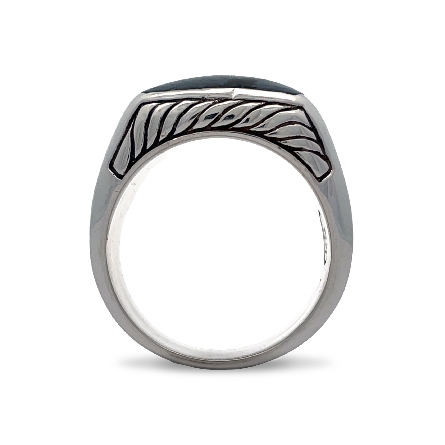 Sterling Silver Estate David Yurman Pietersite Gents 15mm Square Ring Size10 14.3dwt 