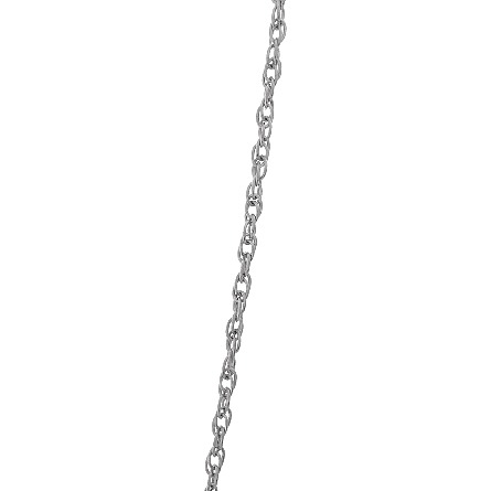 Platinum Estate Pave Heart 18inch Necklace w/Old Eurpean Cut Diams=7.50apx VS2-SI2 Brownish-White 7.4dwt 