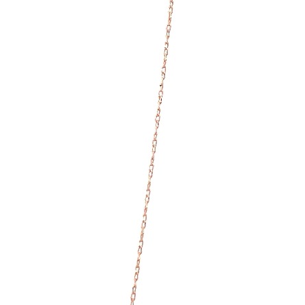 14K Rose Gold Estate Two Row Bar Necklace Adjustable 18inch to 20inch w/Diams=.26apx SI H-I 1.1dwt 