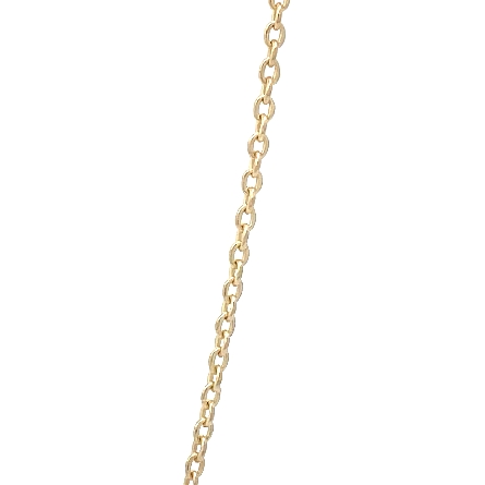 14K Yellow Gold Estate Adjustable 16-18inch Diamonds by the Yard Necklace w/5 Diamonds=3.26ctw SI2-I1 F-G-H