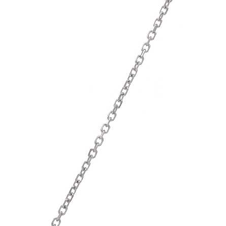 14K White Gold Estate Halo Bezel Pendant w/1Diams=1.00ctw SI1 G and Diams=0.46ctw SI H-I on 18inch Diamond Cut Cable Chain 3.8dwt