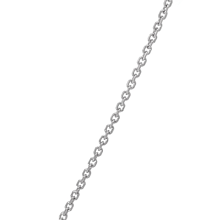 14K White Gold Estate Prong Set Cross Pendant on Adjustable 14inch to 15inch Chain w/14Round Brillant Cut Diams=.06apx and 10Baguette Diams=.13apx VS H-I 1.4dwt 