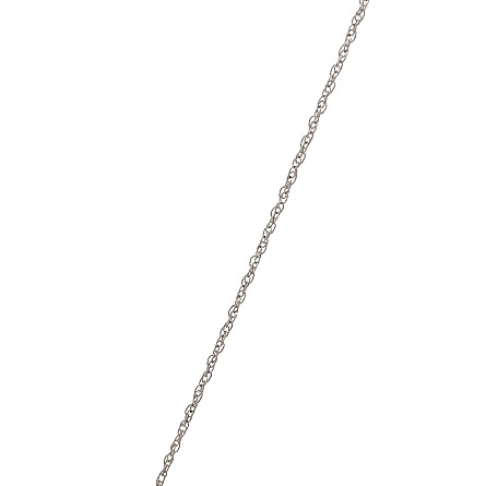 14K White Gold Estate Milgrain Halo Pendant w/1 Emerald Cut Diams=.31apx SI1 J and 21 Round Brilliant Cut Diams=.21apx I1-I2 I-J on Chain 16inch 1.2dwt