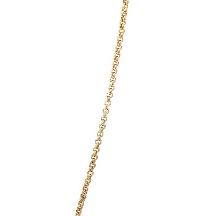 18K Yellow Gold Estate Akoya Pearl Bezel Set Drop Necklace 18inch w/1Diams=.10apx SI1 H 3.8dwt 