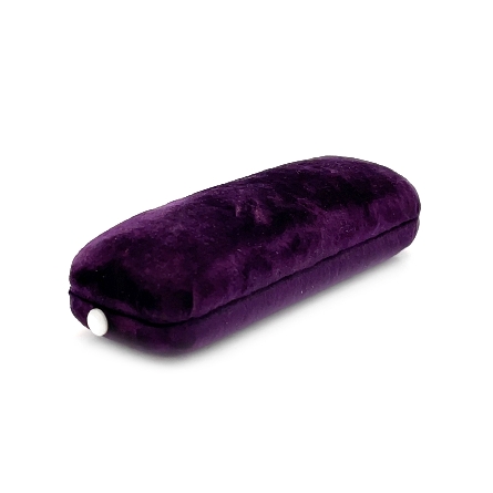 14K Yellow and White Gold Estate Green Tourmaline Hexagon Milgrain Edge Stick Pin 1.4dwt 