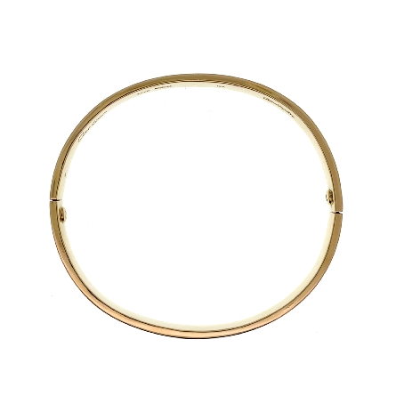 18K Yellow Gold Estate Aldo Cipullo Cartier Love Bangle Bracelet 23.2dwt