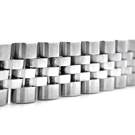 Stainless Steel and 18K White Gold Estate Rolex Oyster Perpetual Datejust with Silver Dial and Diam Markers Watch w/Box and Papers Serial#179174 and #D666373 Year 2005-2006