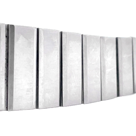 Stainless Steel and 18K Yellow Gold Estate Tiffany and Company Concord Mariner Ladies Gray Dial Watch No Box 