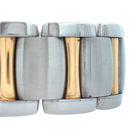 Stainless Steel Two Tone Estate Ebel Brasilia Watch w/Roman Numeral Dial