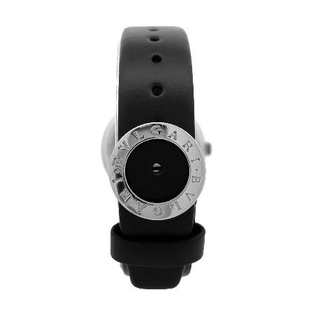 18K White Gold Case and Platinum Buckle Estate Bvlgari Hong Kong 10th Leather Strap Watch Numbered#5 of 399 No Box