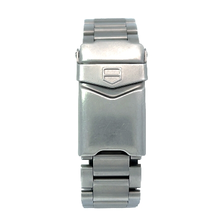Stainless Steel Estate Tag Heuer Professional 200 Meter Grey Dial Watch Serial#WF1210-K0  No Box