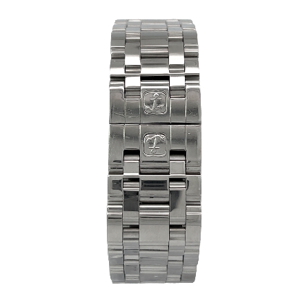 Stainless Steel Estate Ulysse Nardin San Marco Pink Mother of Pearl Dial Diamond Bezel Watch No Box