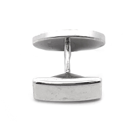 Sterling Silver Estate Bvlgari #7 Cufflinks 8.8dwt