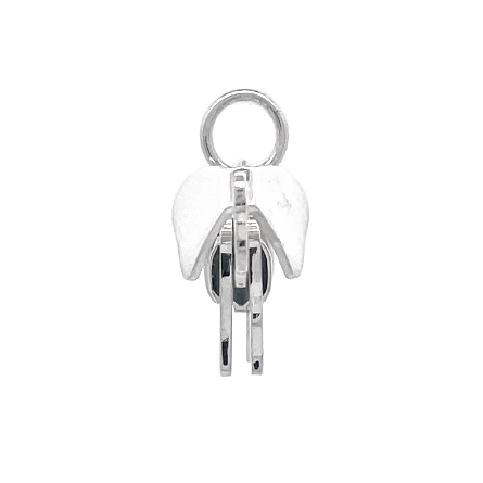 Sterling Silver Estate Tiffany&Co   Save The Wild   Elephant Charm Pendant 1.1dwt